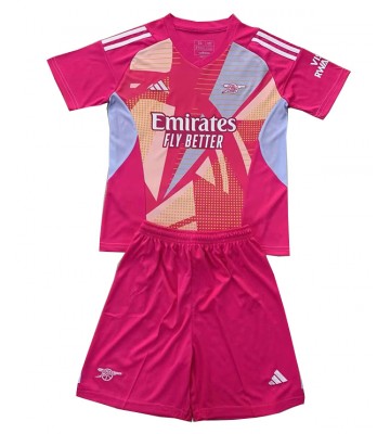 Arsenal Portero Segunda Equipación Niños 2024-25 Manga Corta (+ Pantalones cortos)